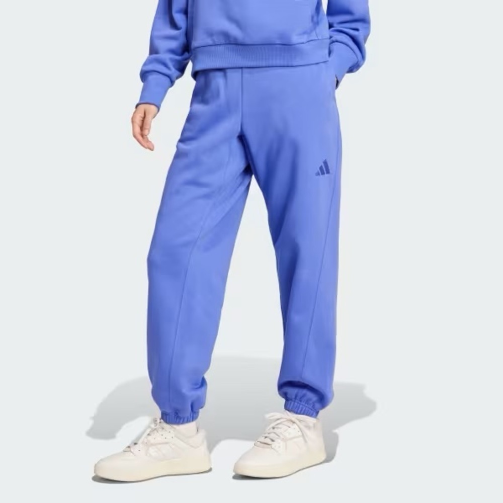 Adidas All Szn Fleece Purple Pants Size Medium